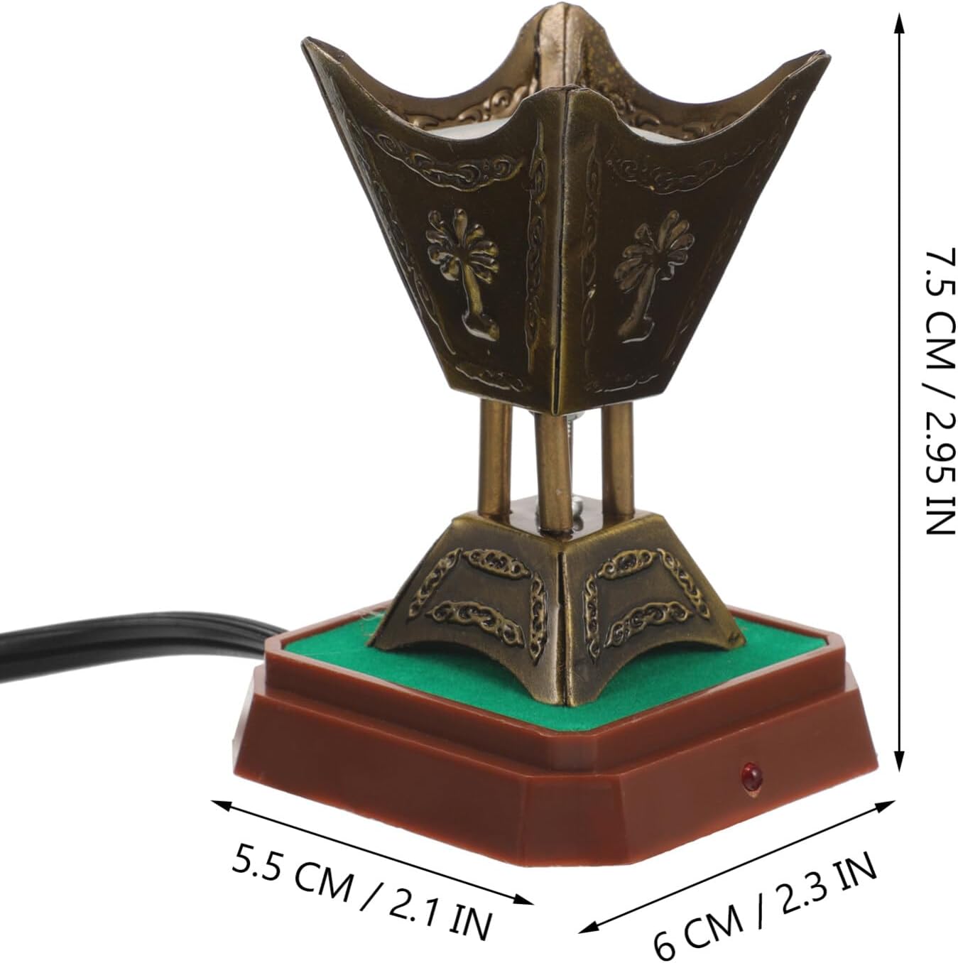 STOBAZA Bakhoor Electric Incense Burner for Home and Car