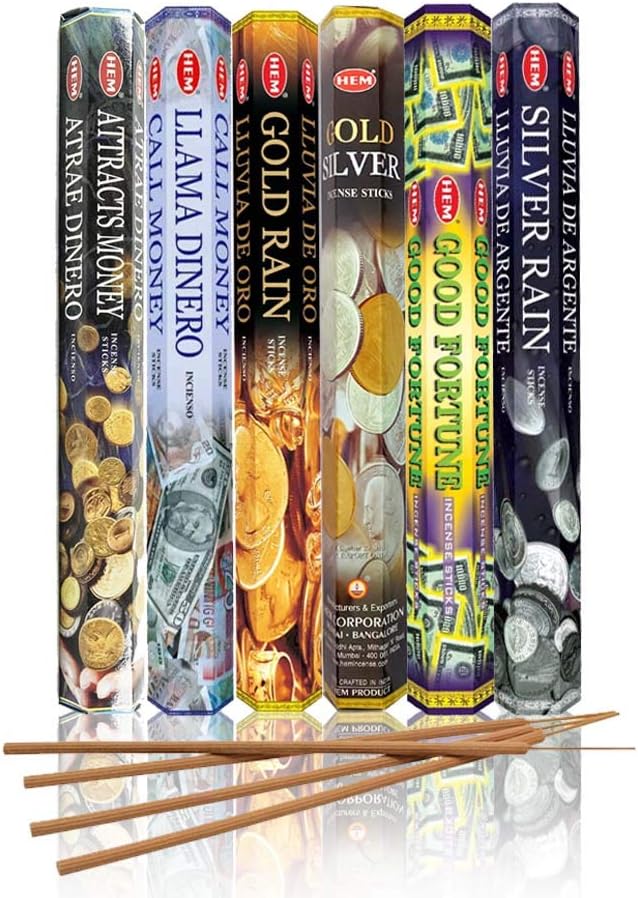 HEM Assorted Hexa Combo Incense Sticks