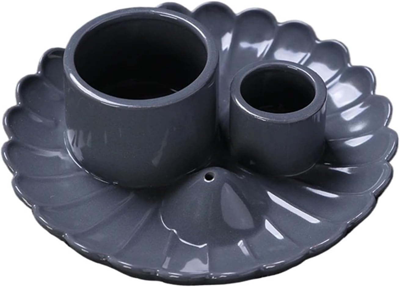 Ceramic Incense Holder with Detachable Stick Slot and Five Holes
