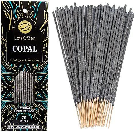 Lots Of Zen Copal Incense Sticks Smudge Kit 70 Pcs