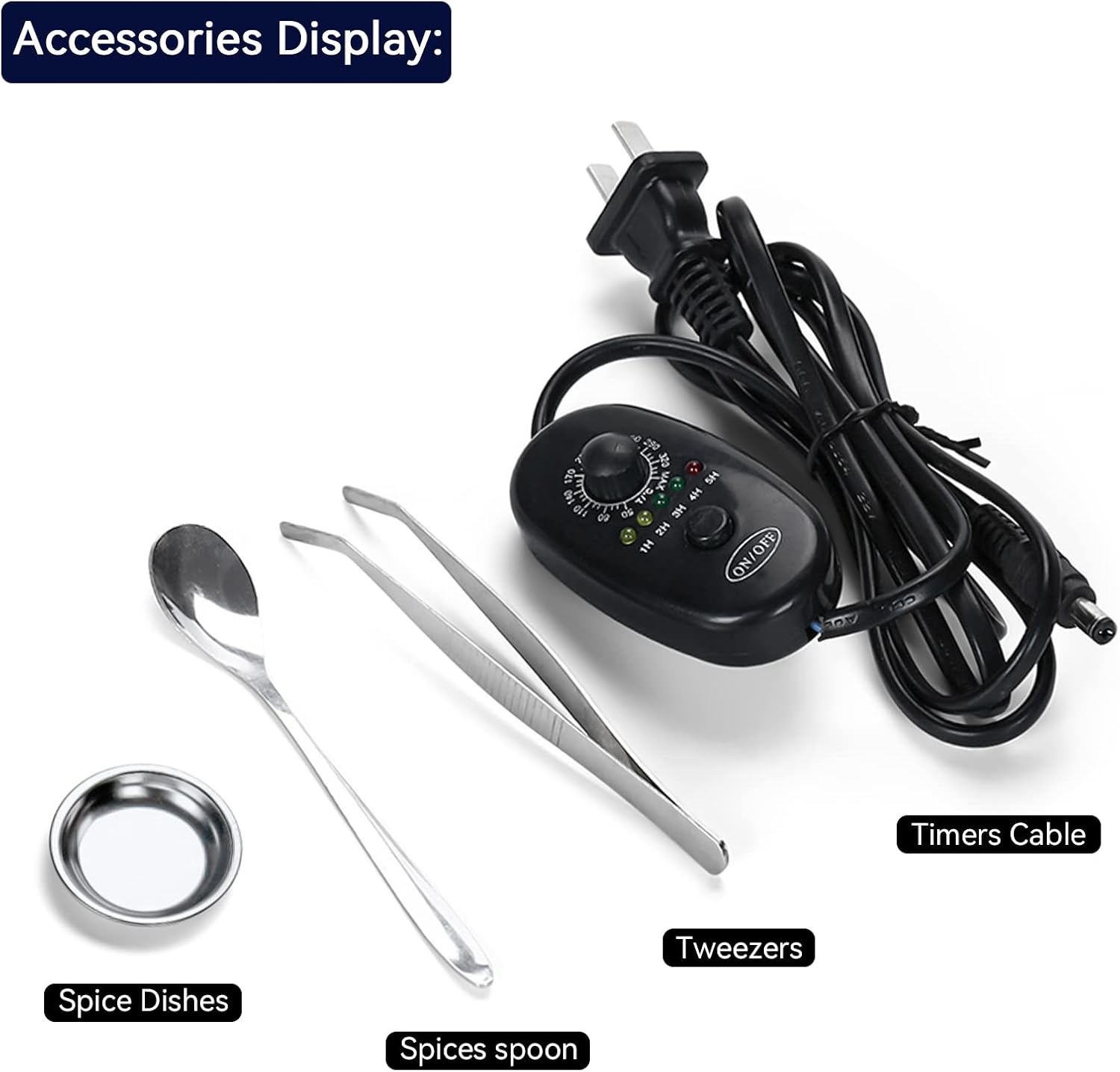 ISSNW Ceramic LED Incense Holder with Simulated Flames