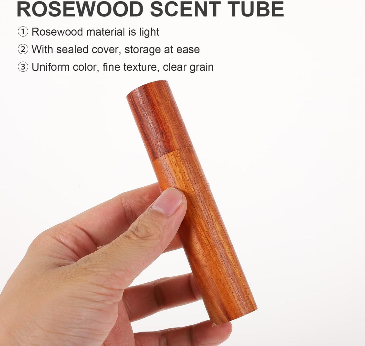 VOSAREA 2Pack Incense Stick Wooden Storage Container