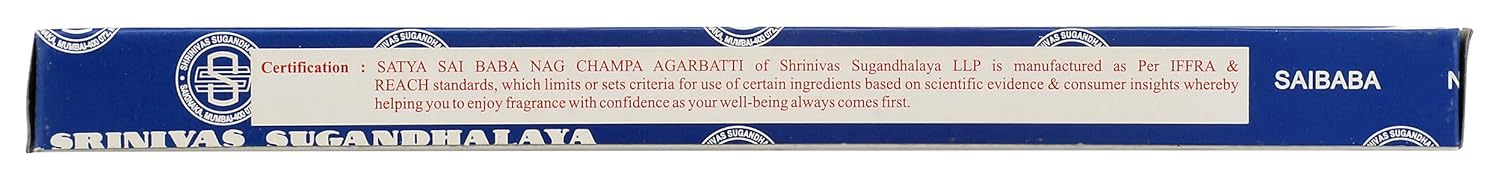 SATYA SAI BABA Nag Champa Incense 141 Oz