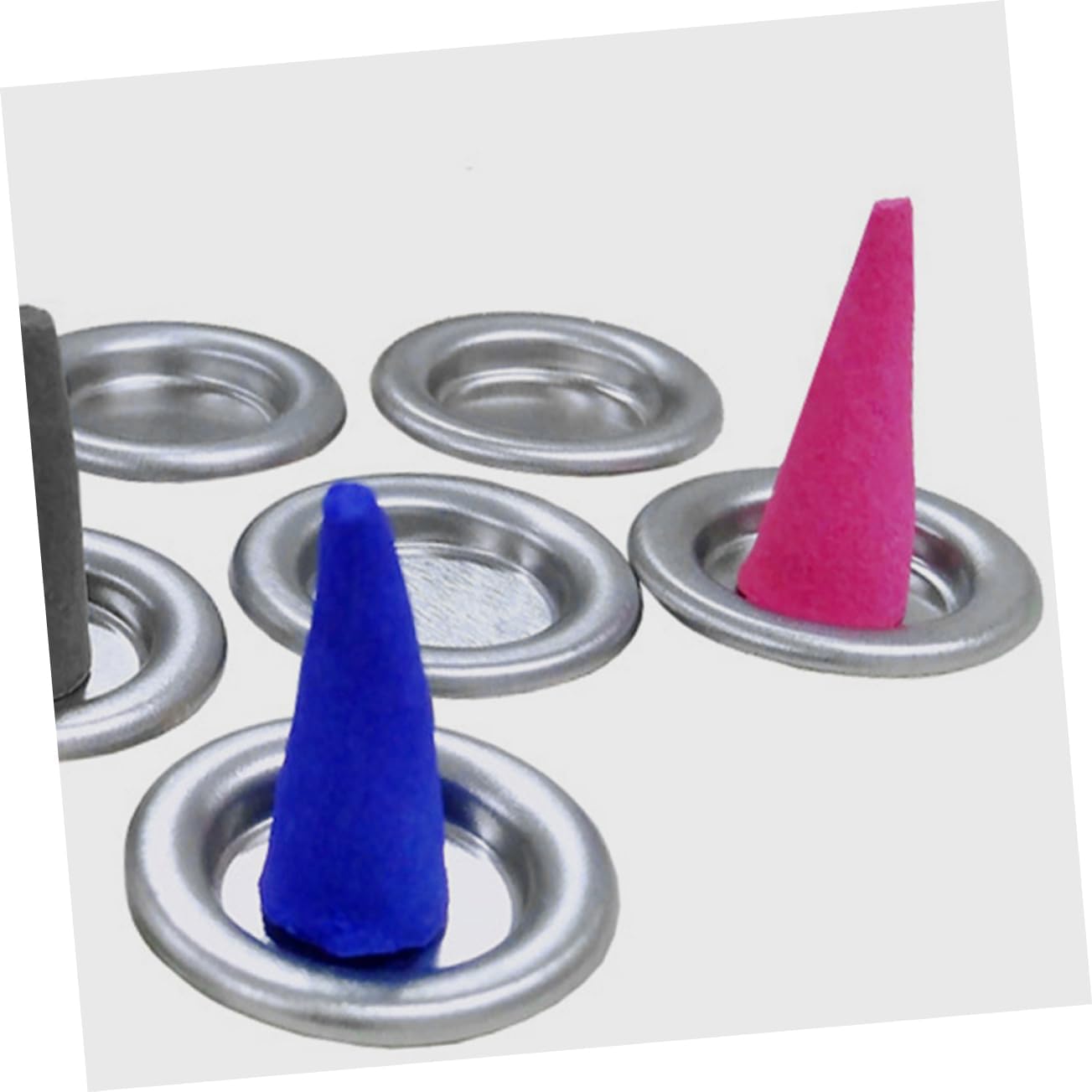 20pcs Alloy Incense Tray Mini Candle Holder Decorative Burner