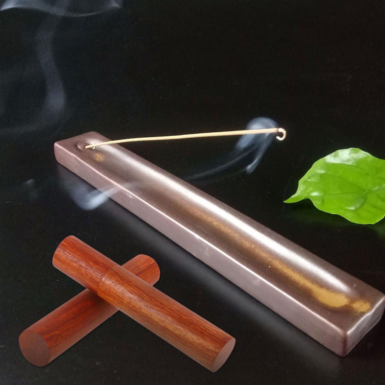 VOSAREA 2Pack Incense Stick Wooden Storage Container