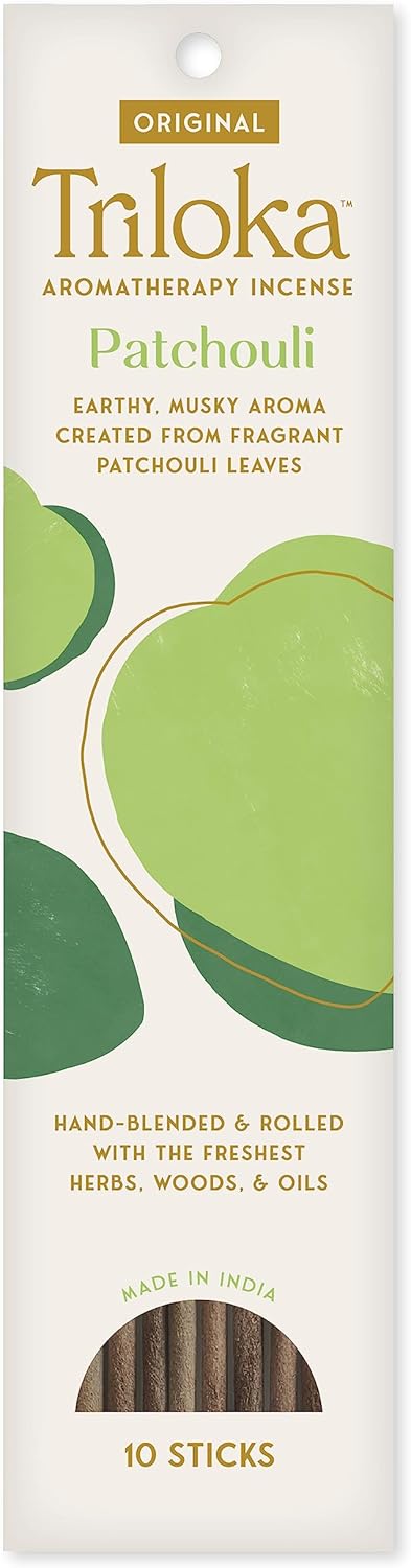 Triloka Original Patchouli Incense 10 Sticks