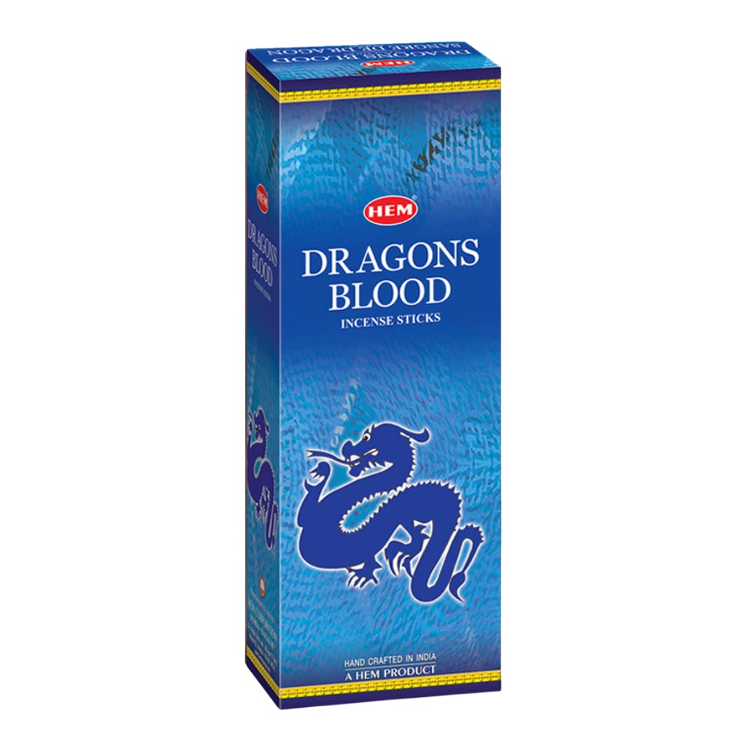 HEM Dragons Blood Incense Sticks 120 Count Gift Set