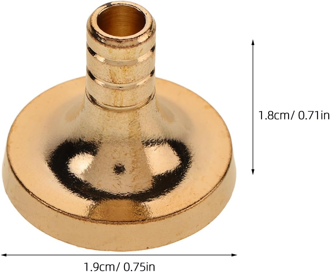 Vosarea 5pcs Copper Incense Cone Holder for Home Fragrance