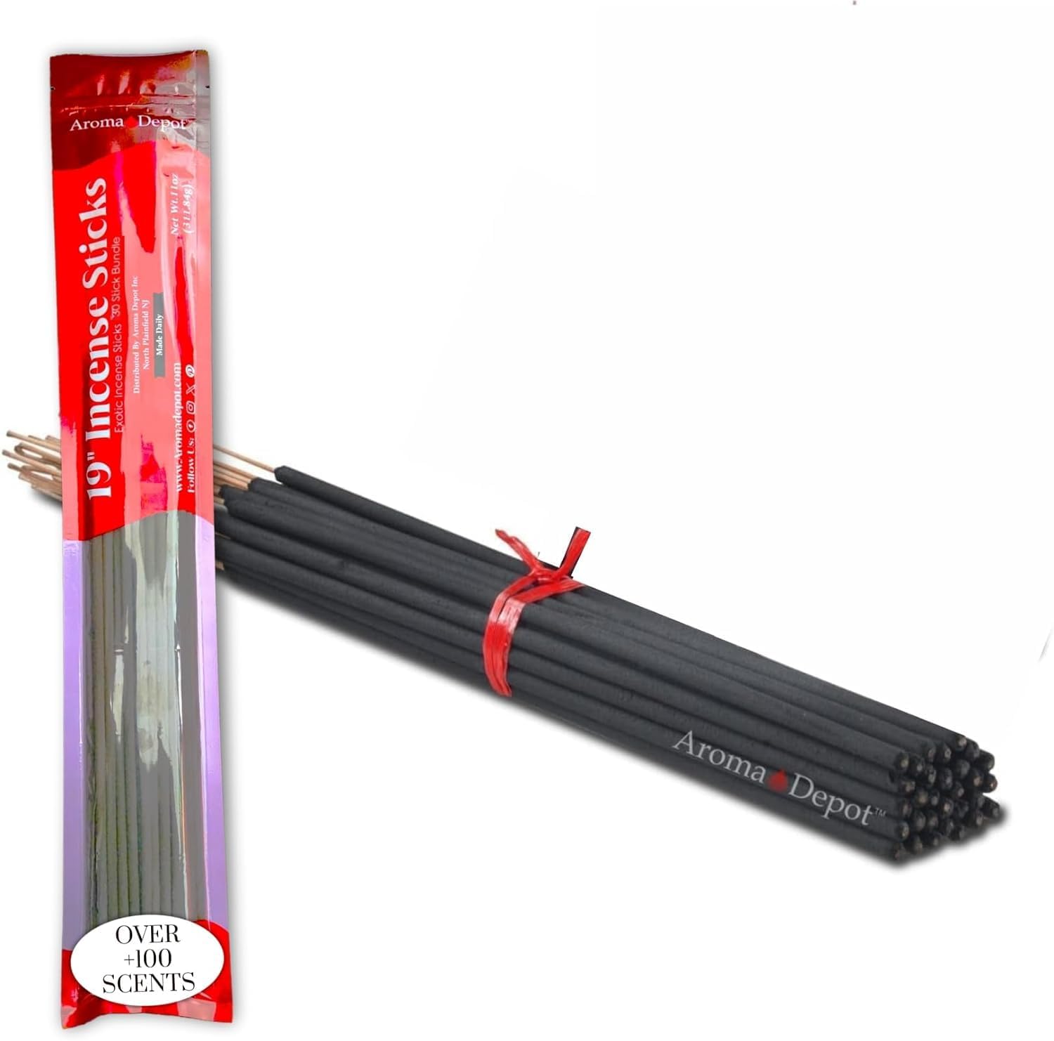 Aroma Depot 19 Inch Nag Champa Incense Sticks Bundle