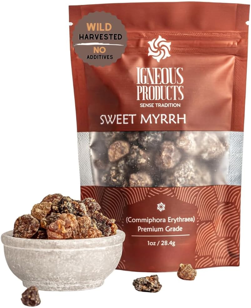 Myrrh Incense by Igneous Products 2025 Harvest