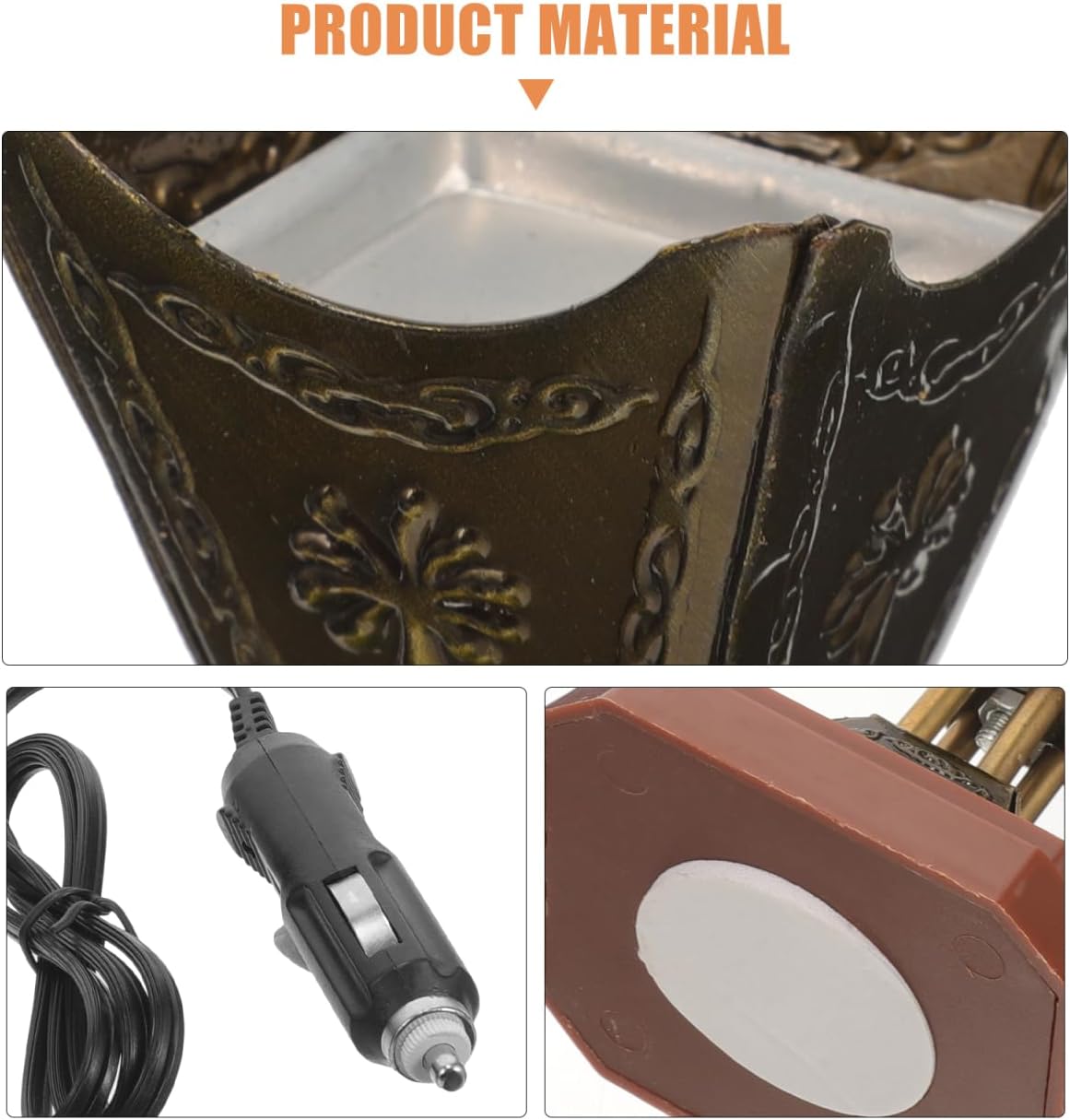 STOBAZA Bakhoor Electric Incense Burner for Home and Car