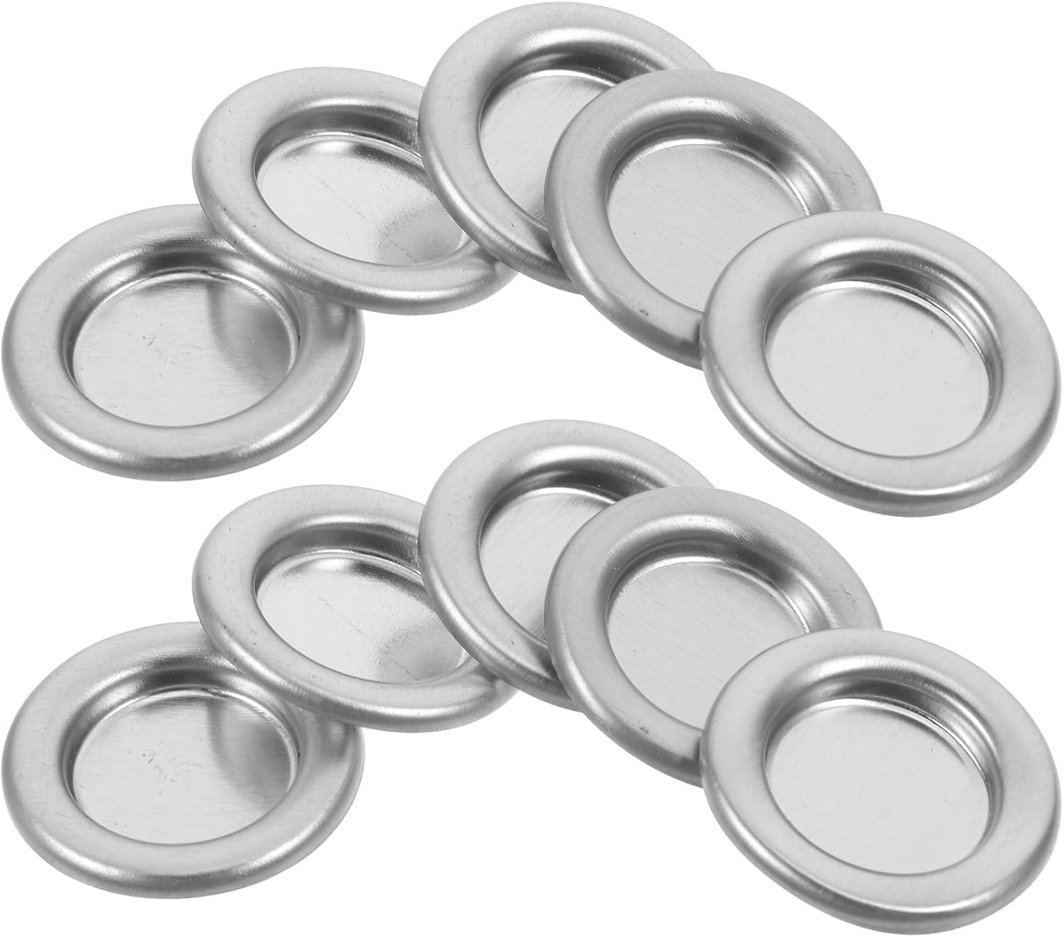 STOBAZA 50pcs Metal Incense Cone Tray for Bedroom Yoga Studio and Sauna Decor