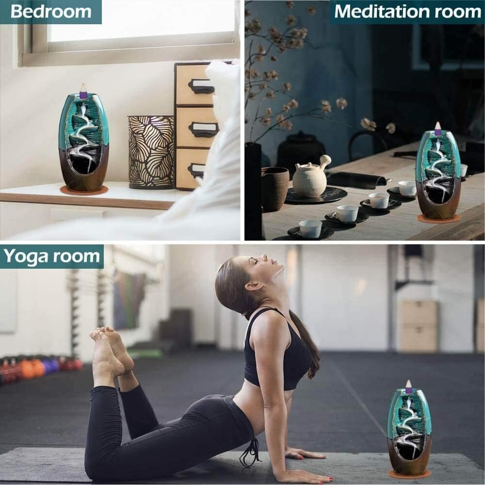 Mosfantal Backflow Incense Cones Set of 9