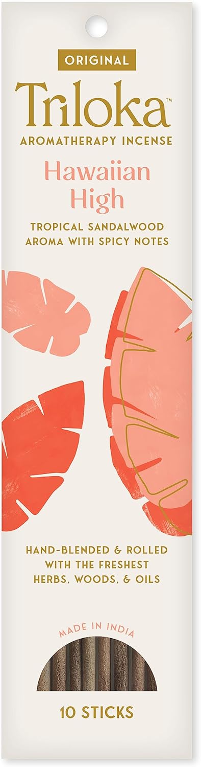 Triloka Original Incense Hawaiian High 10 Sticks