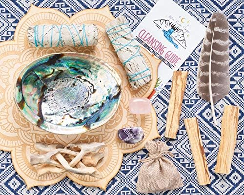 Blue River Sage Home Smudging Kit with Sage Sticks