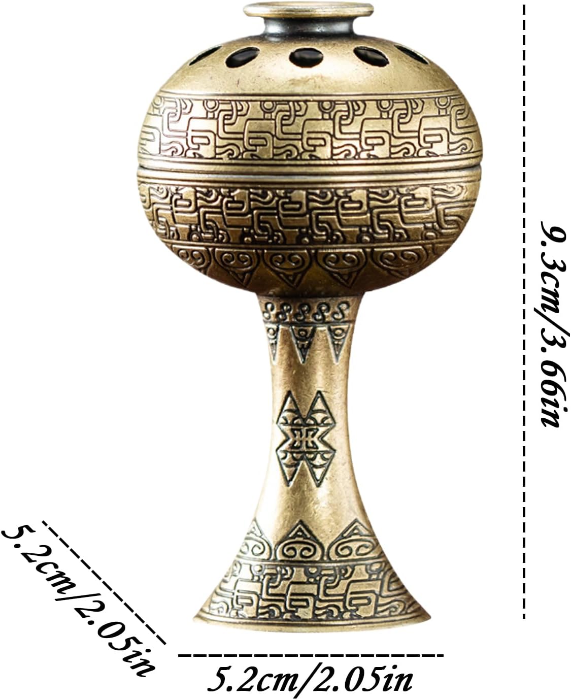 Charcoal Incense Burner - Metal Candle Diffuser