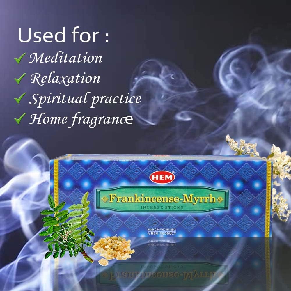Hem Frankincense Myrrh Incense Sticks 240 Pack
