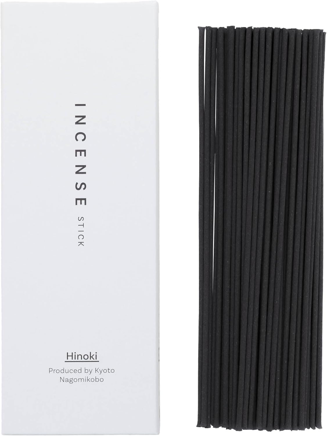 Kyoto Hinoki Incense Sticks - 60 Sticks for Relaxation and Meditation