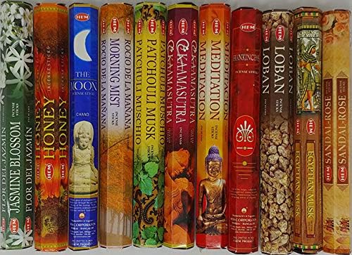 HEM Incense - 12 Box Variety Pack 240 Sticks