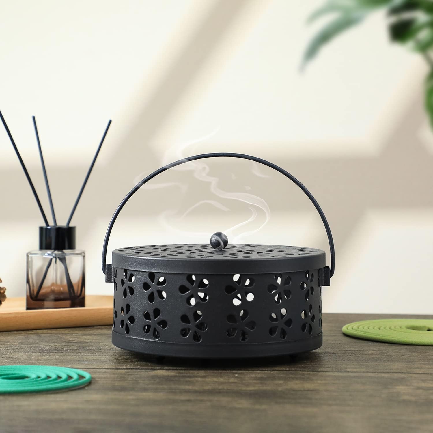 SCENTORINI Portable Mosquito Incense Coil Holder