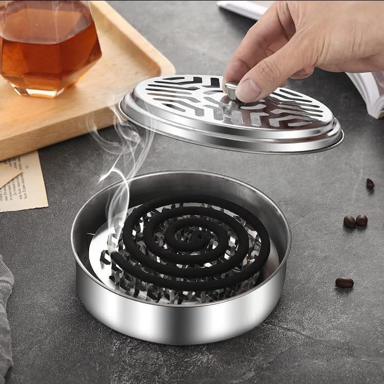 BO SHER 4 Portable Mosquito Coil Holder with Handle