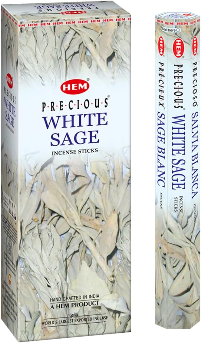 HEM White Sage Incense Sticks 100 Count