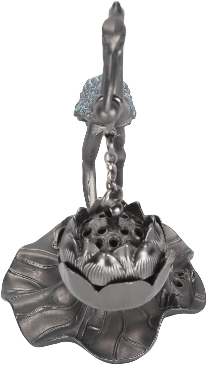 Zizev Incense Holder Crane Hanging Aromatherapy Stand