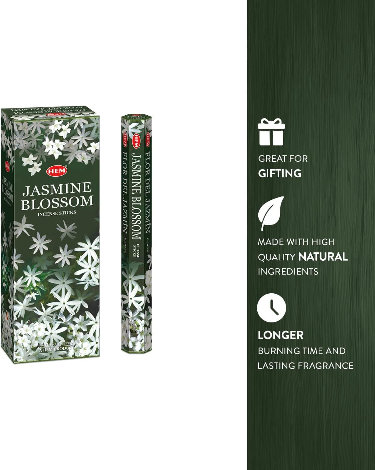 HEM Jasmine Blossom Incense Sticks Box of Six