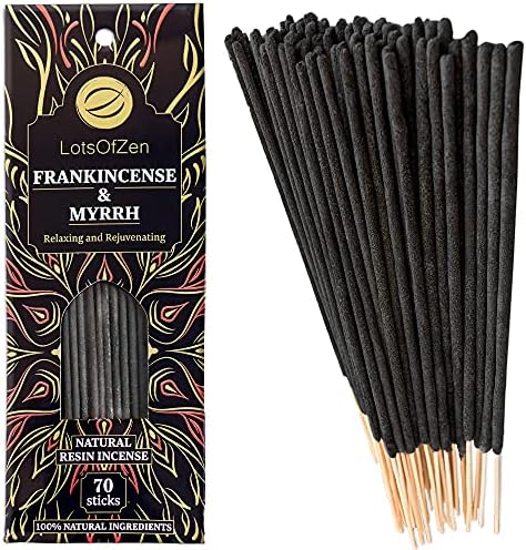 Frankincense and Myrrh Incense Sticks 70 Pack