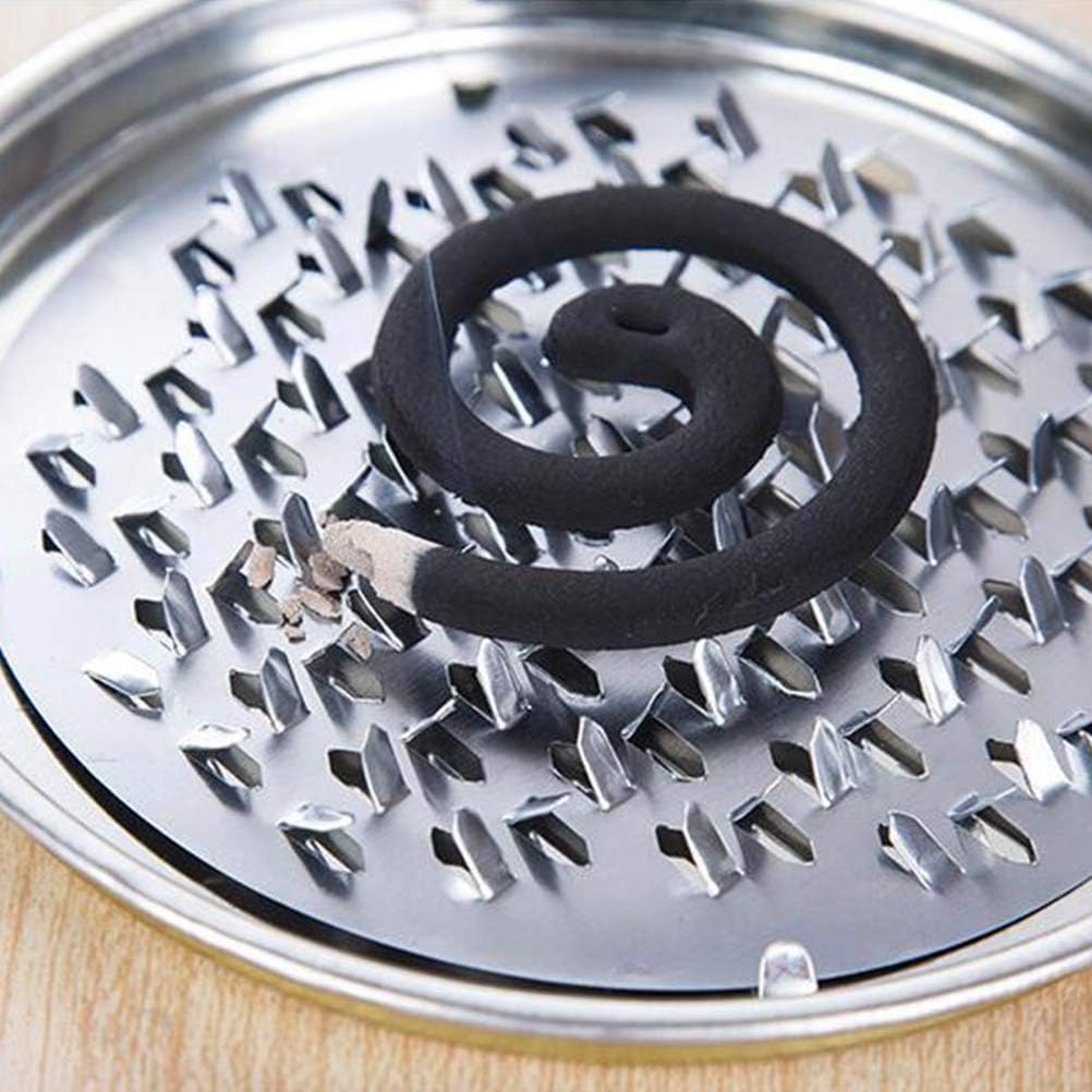 4PCS Portable Incense Coil Holder with Fireproof Design