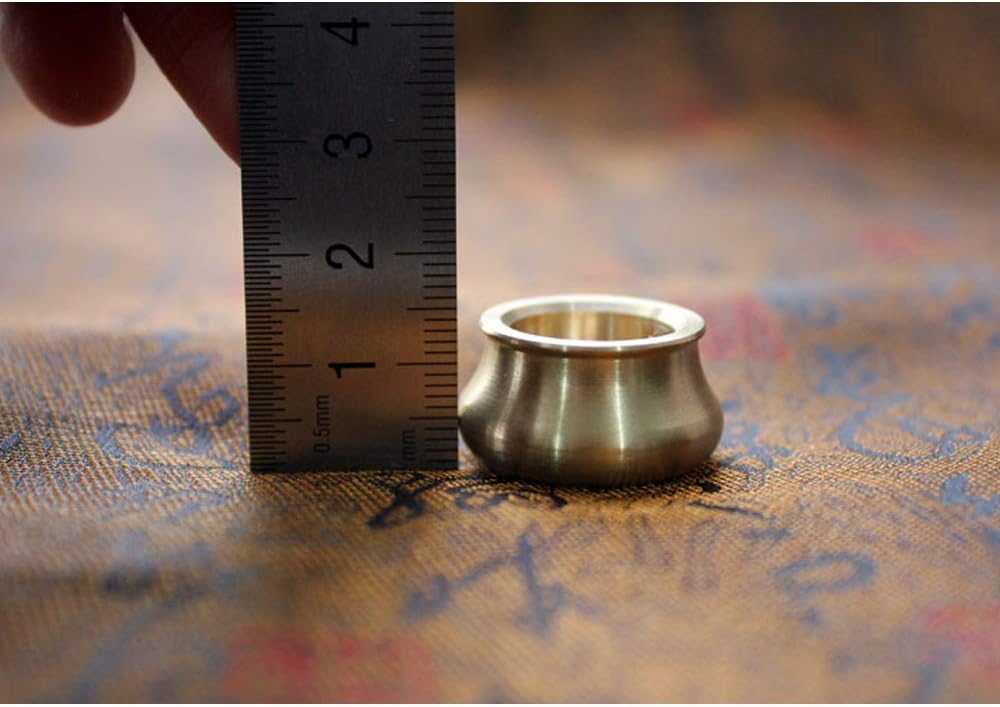 Acxico 3Pcs Mini Copper Incense Cone Stick Burner Plates