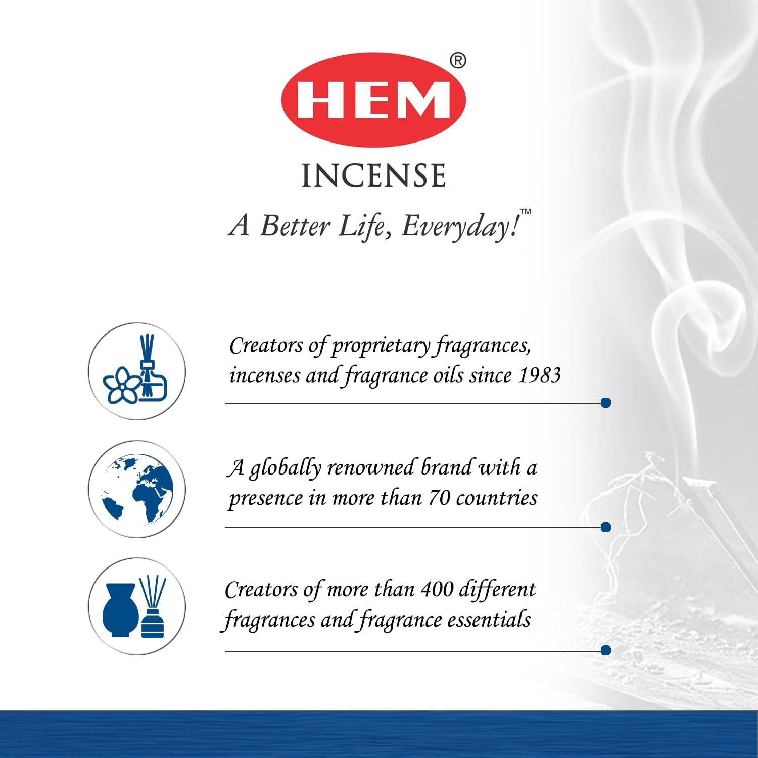 HEM Moon Incense Sticks Pack of 6 120 Count