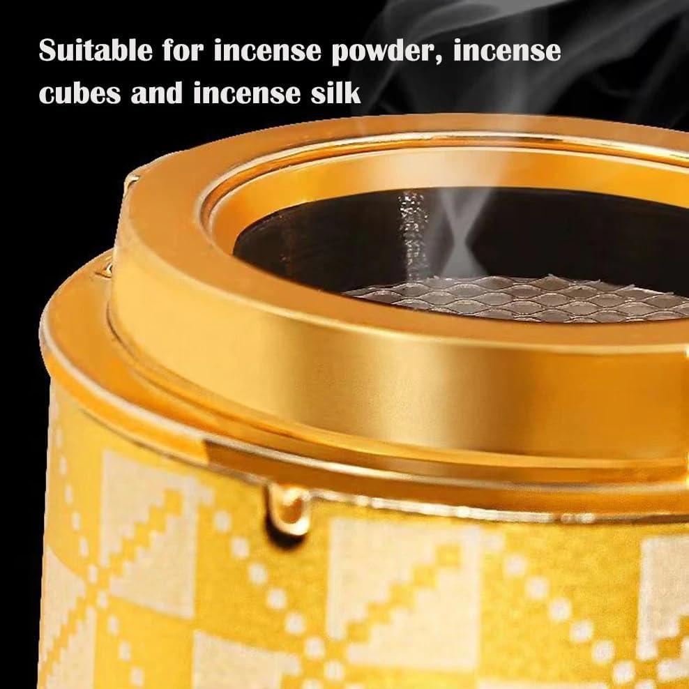 Portable Rechargeable USB Bakhoor Incense Burner for Home and Car