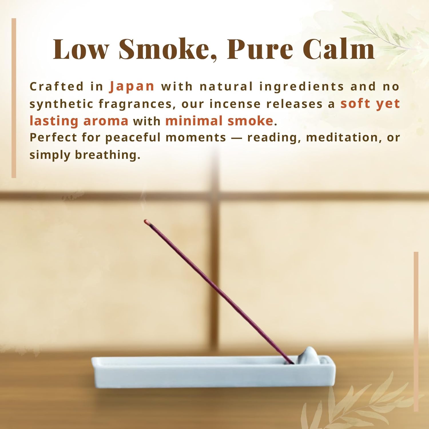 Hasegawa Ink Essence Incense - 30 Sticks Smokeless Zen Aroma