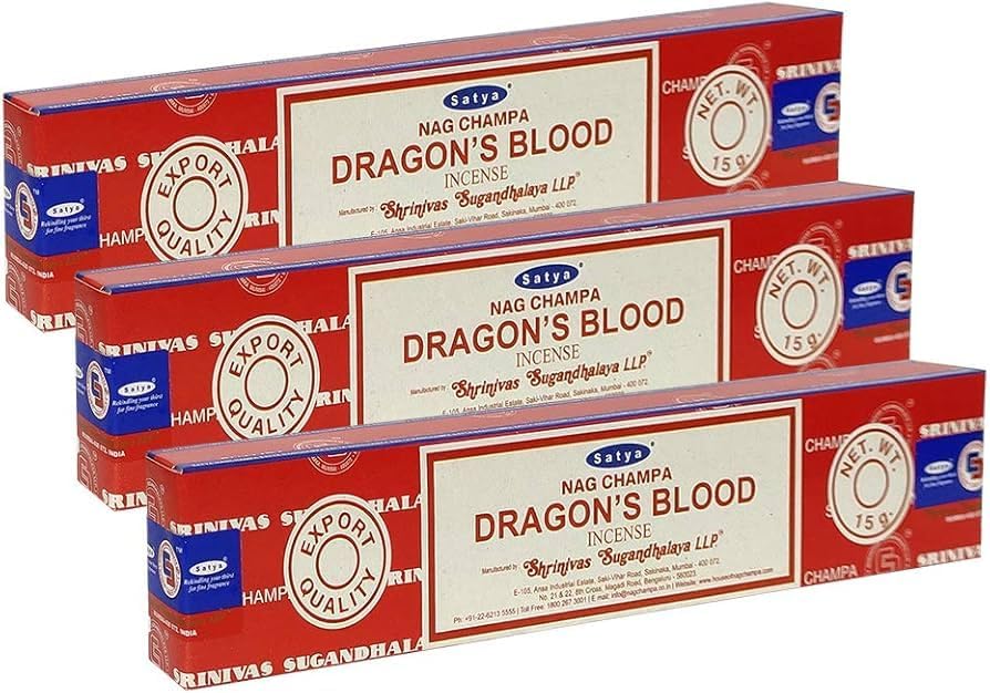 Satya Dragon Blood Incense Sticks 1