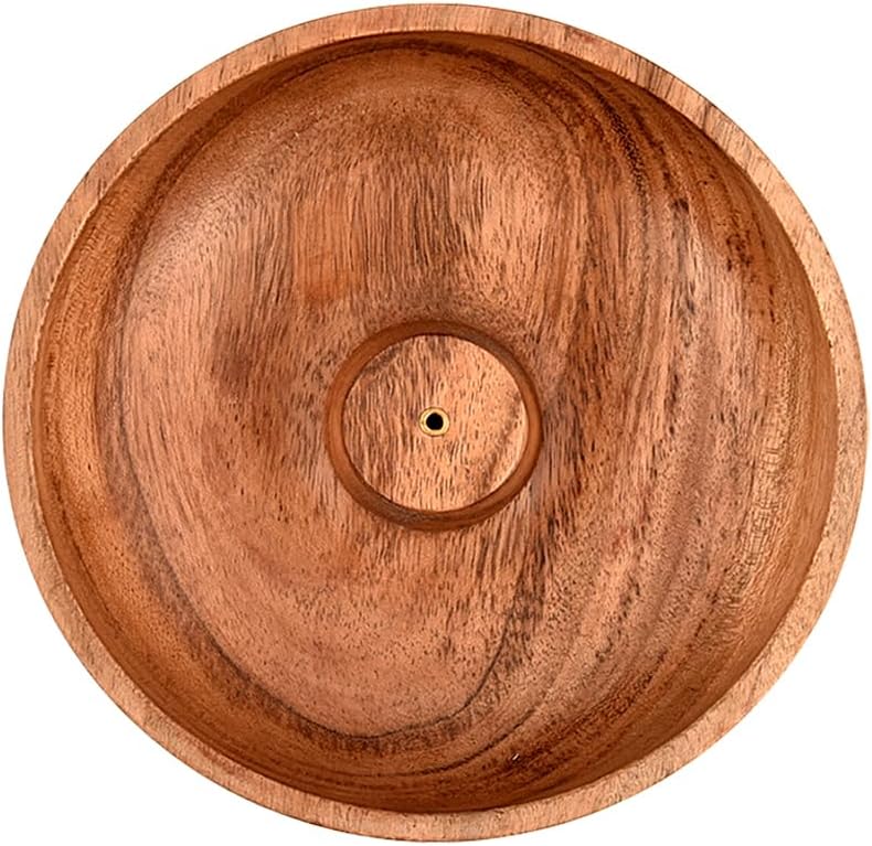 Samhita Acacia Wood Incense Stick Holder