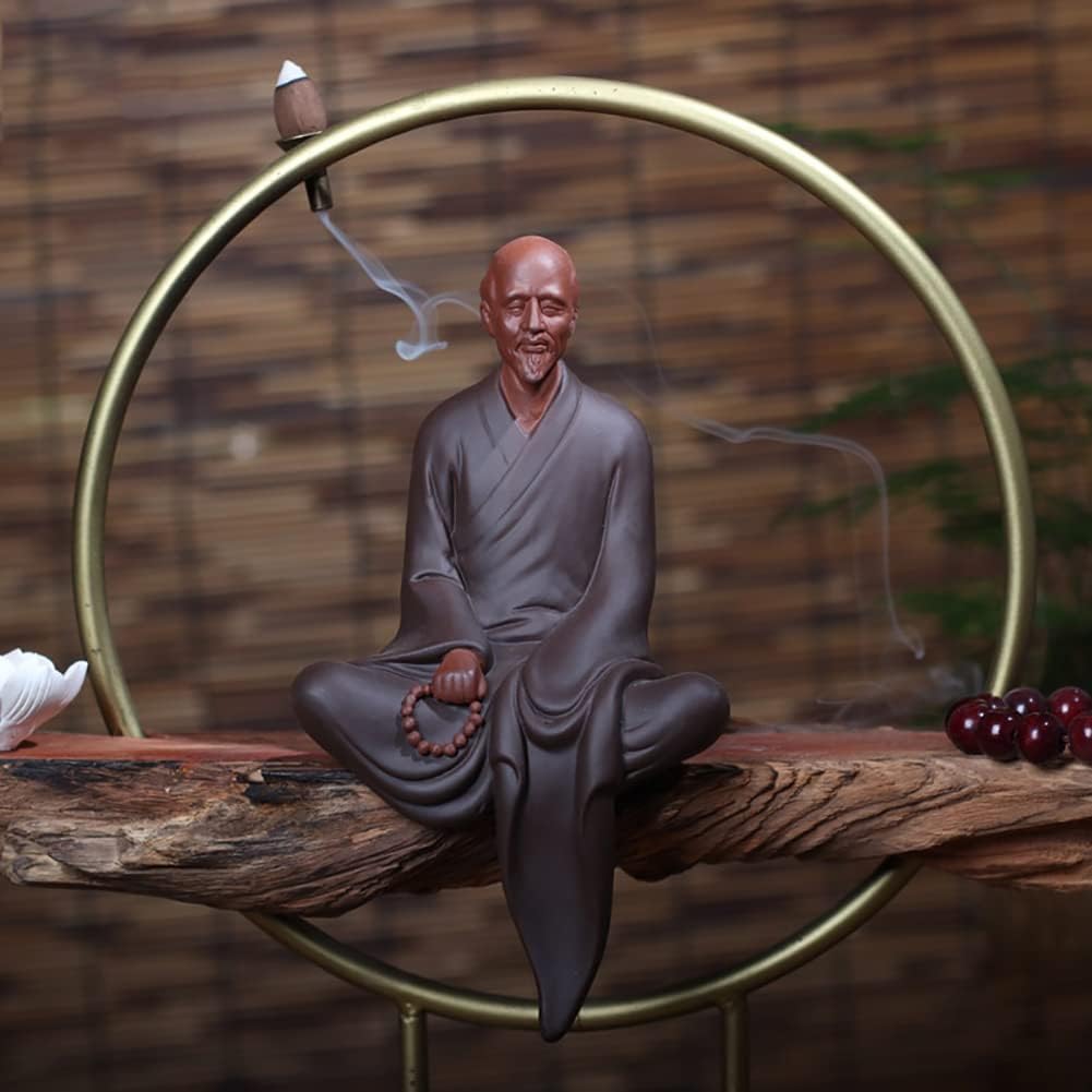 10 Pcs Metal Incense Cone Holders Funnel Shape Retro Incense Stick Rack Backflow Burner Stand