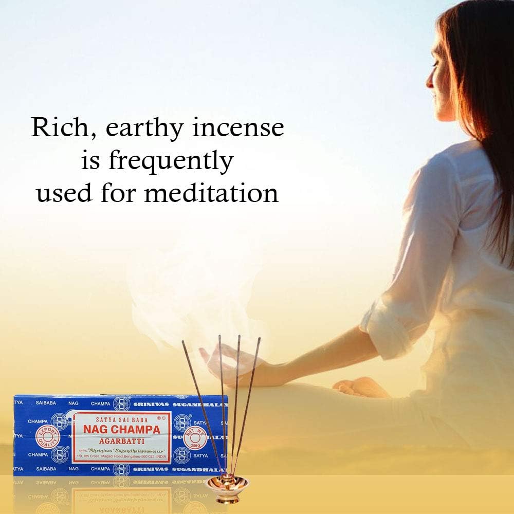 Satya Sai Baba Nag Champa Agarbatti Pack of 2