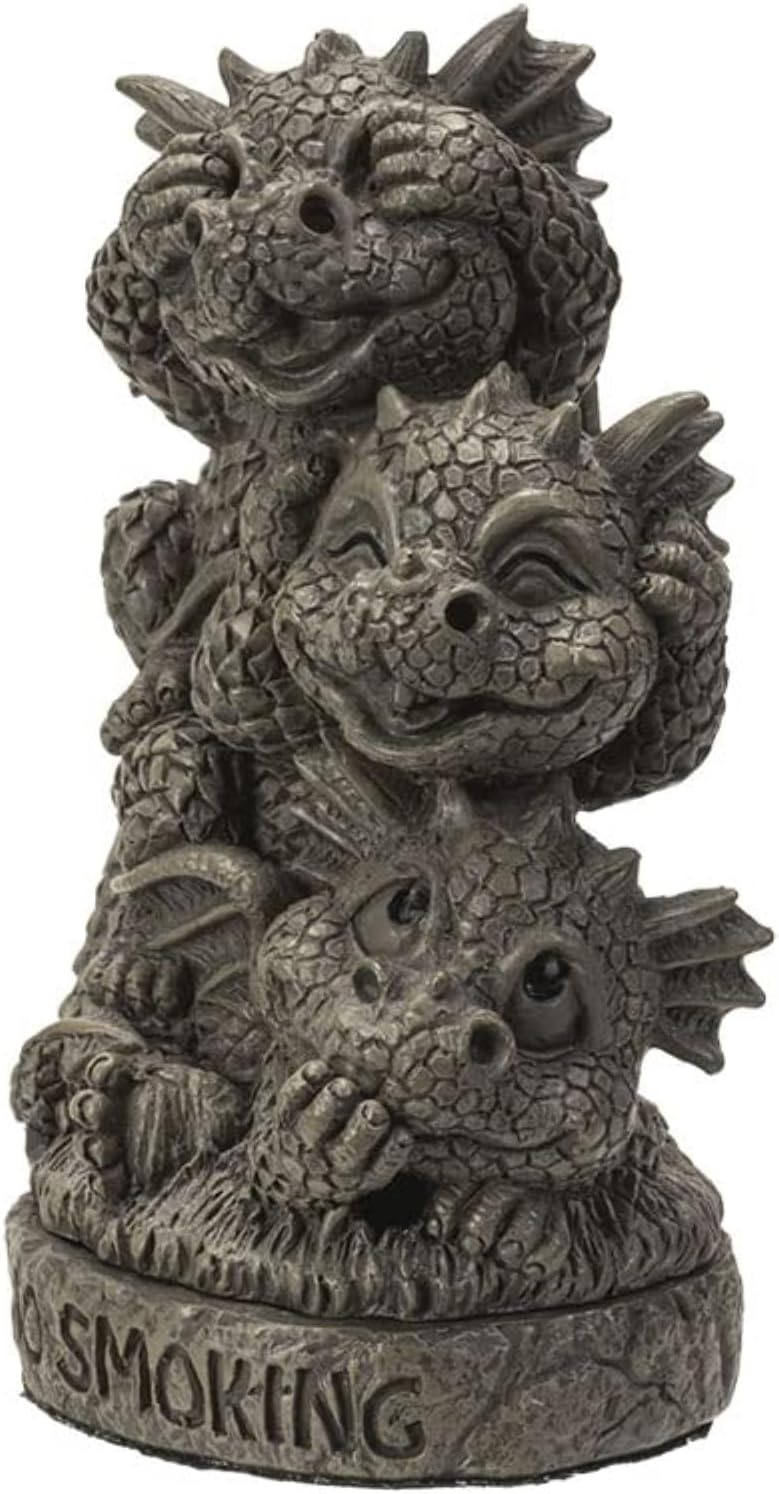 Pacific Giftware Dragon Incense Burner 5 Inch