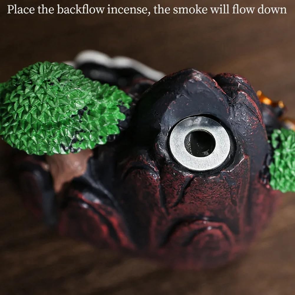 KTELI High Mountain Flowing Waterfall Incense Burner
