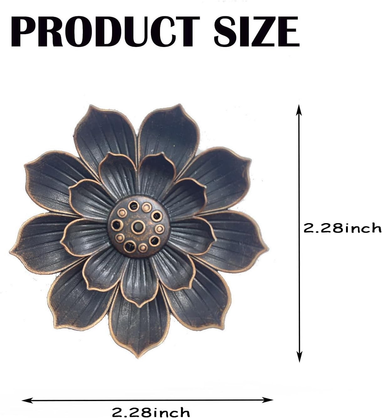 12 Piece Lotus Incense Burner with Ash Catcher