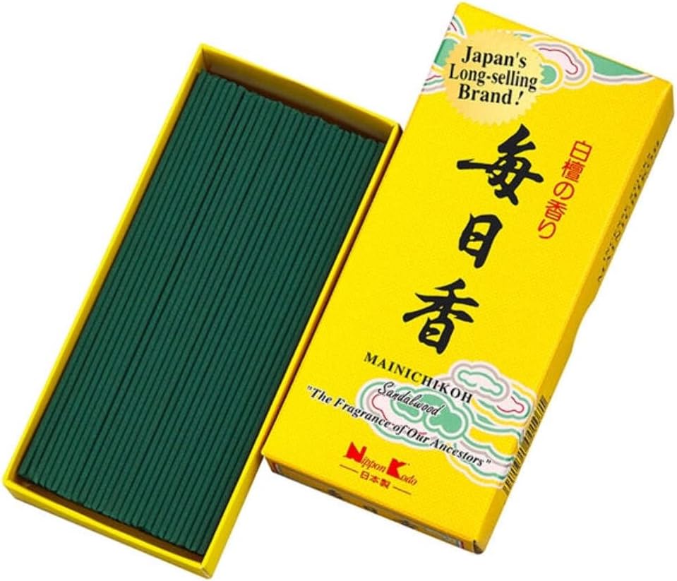 Mainichi KOH Sandalwood Incense 170 Sticks 1