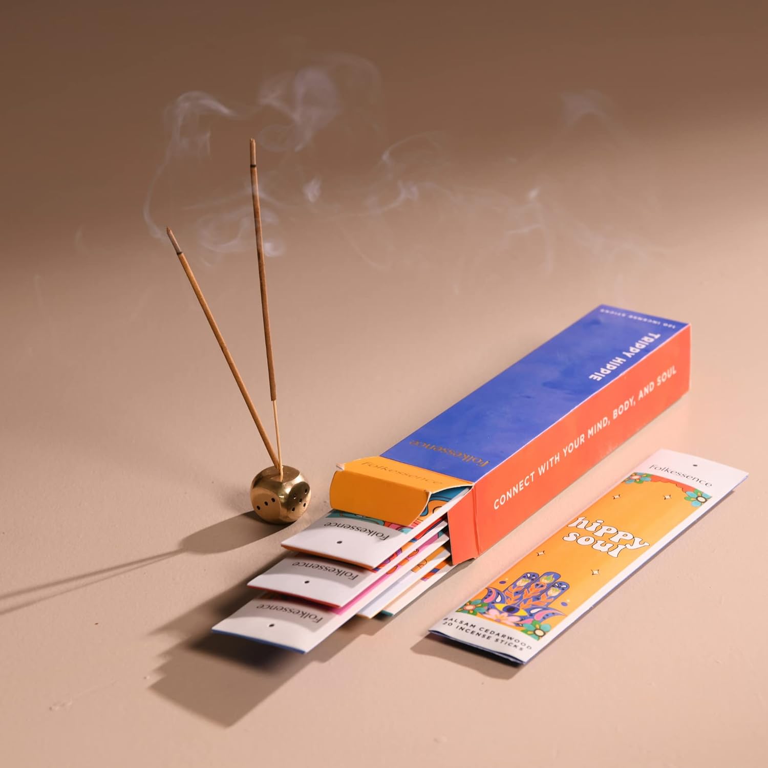 Folkulture Incense Sticks Set of 6 with 120 Pieces
