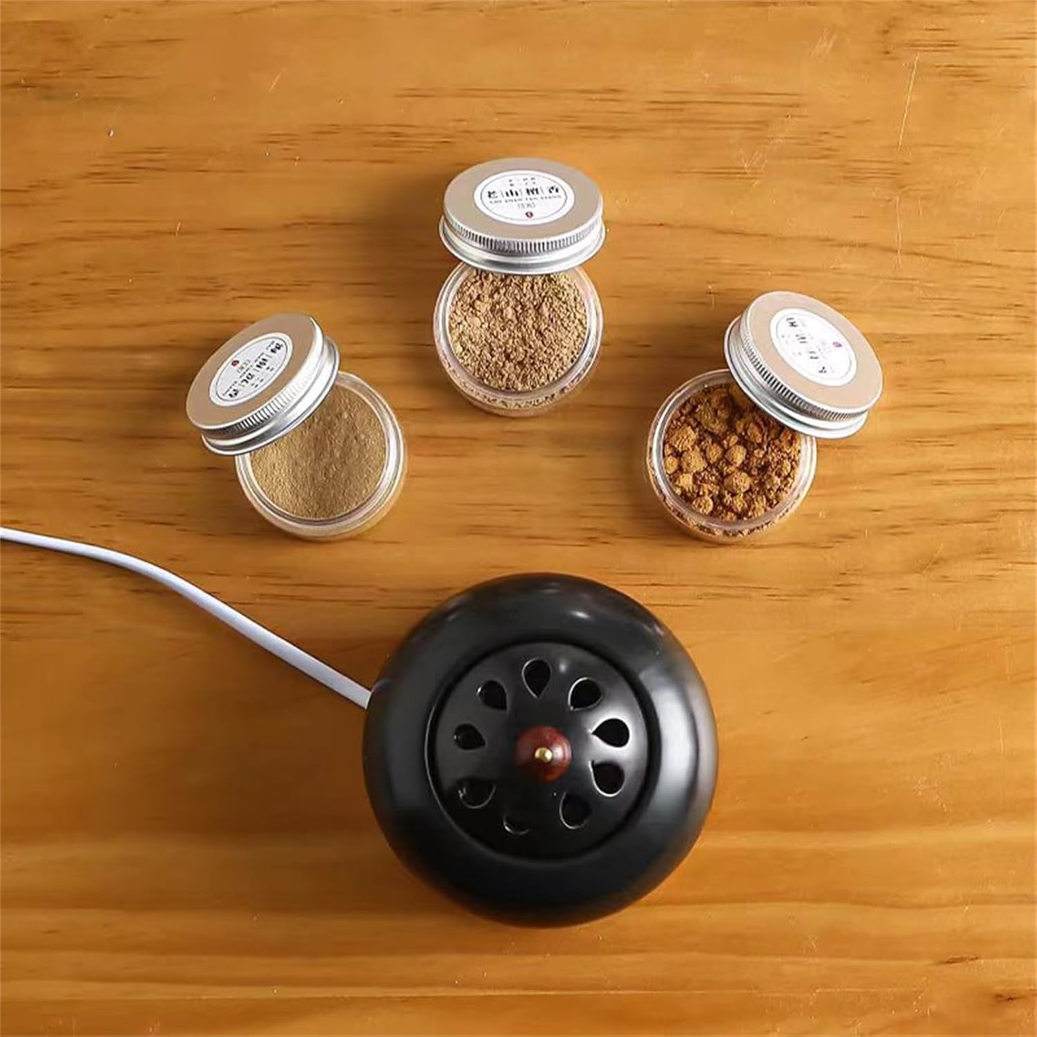 Electric Resin Burner with Timer for Home and Office Use