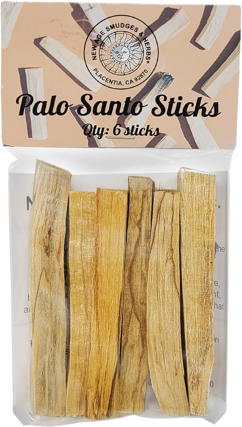 Sacred Palo Santo Wood Incense Sticks 6 Pack