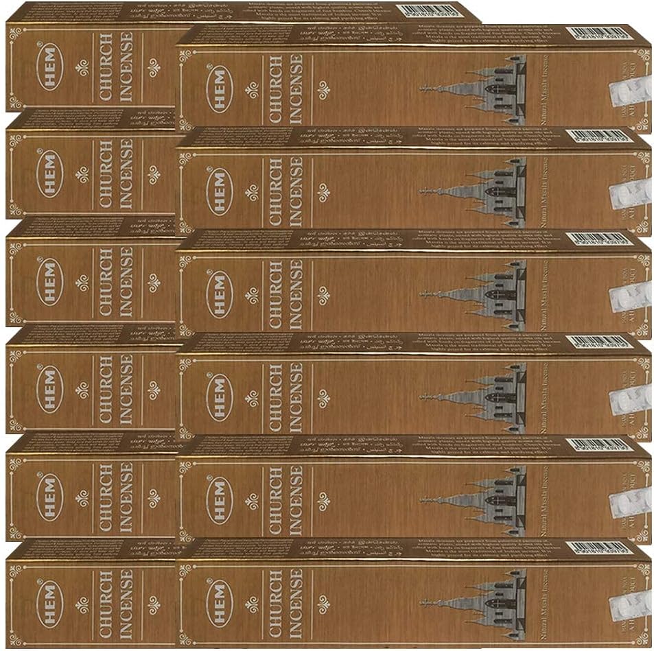 Trumiri Church Incense Sticks and Holder Bundle