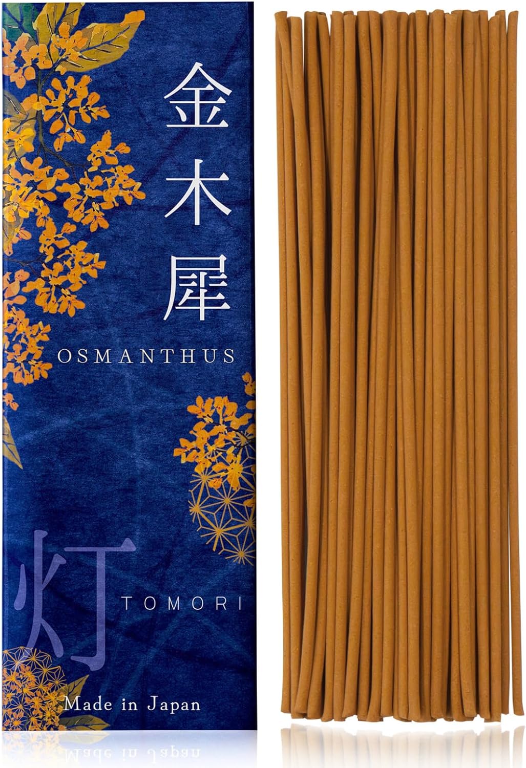 TOMORI Premium Japanese Osmanthus Incense Sticks 60 Count