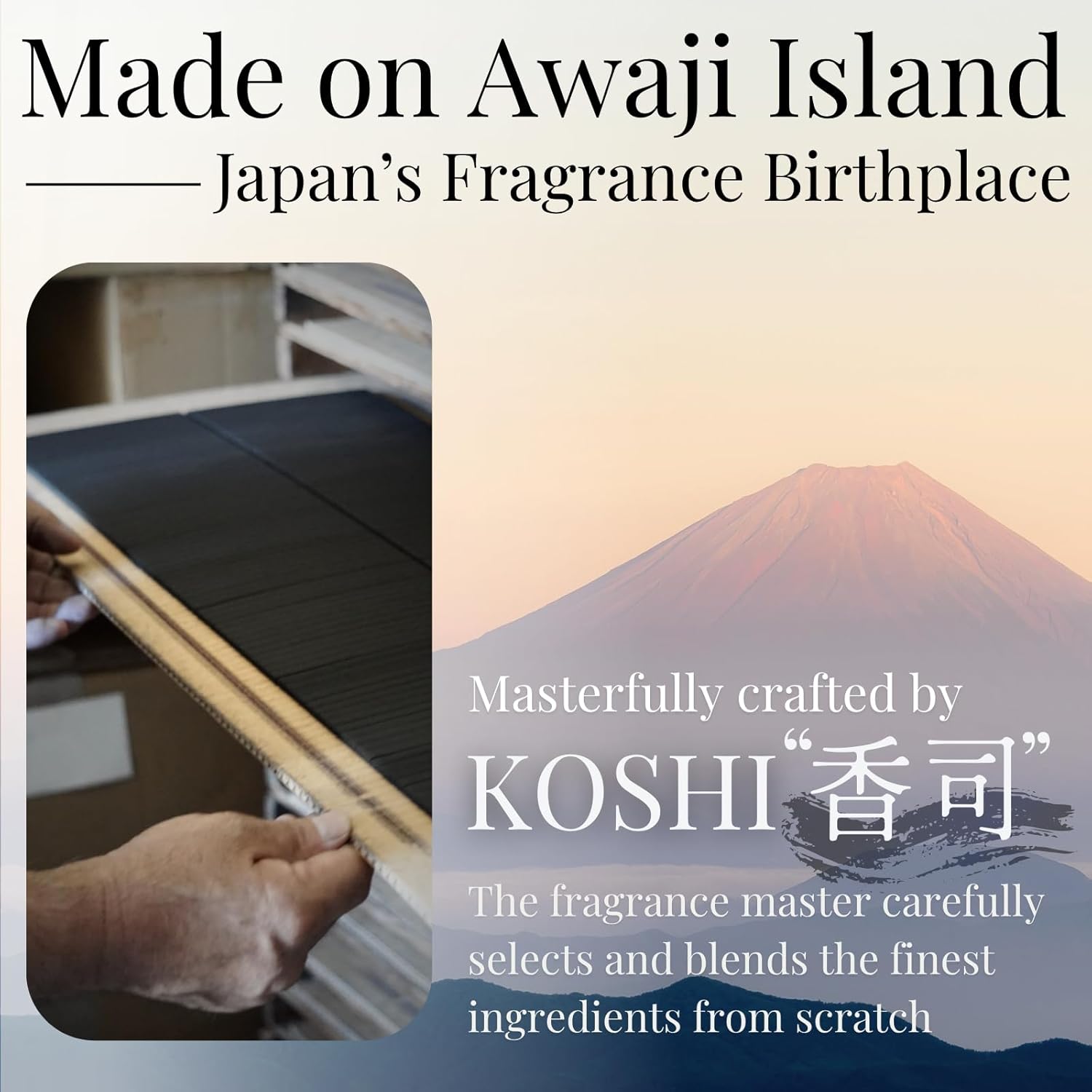 Luxury Japanese Incense Sticks 60pcs Aromatherapy Set