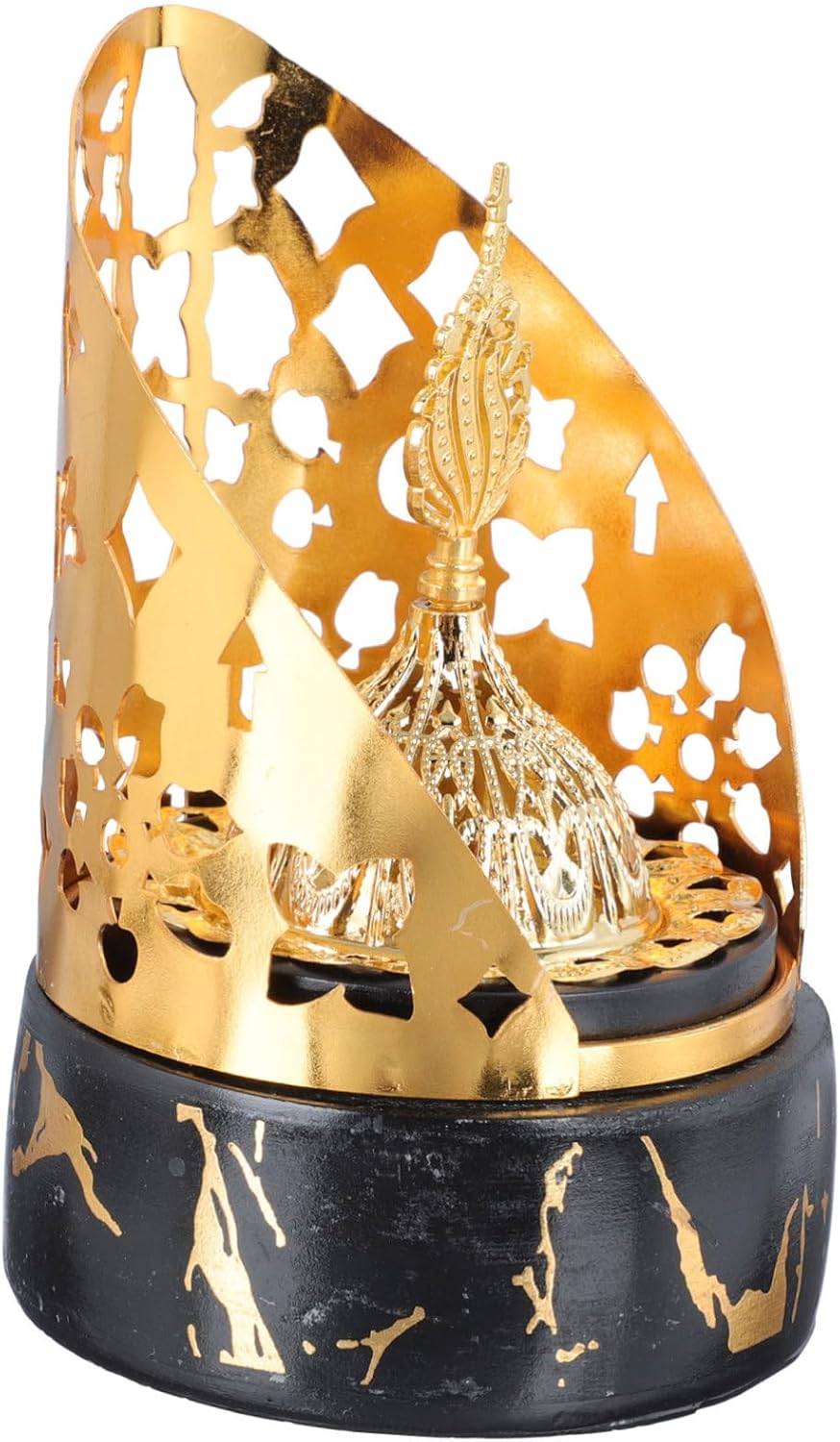 ABOOFAN Incense Burner with Bakhoor Holder Home Decor Aromatherapy Desktop Office Alloy Tray