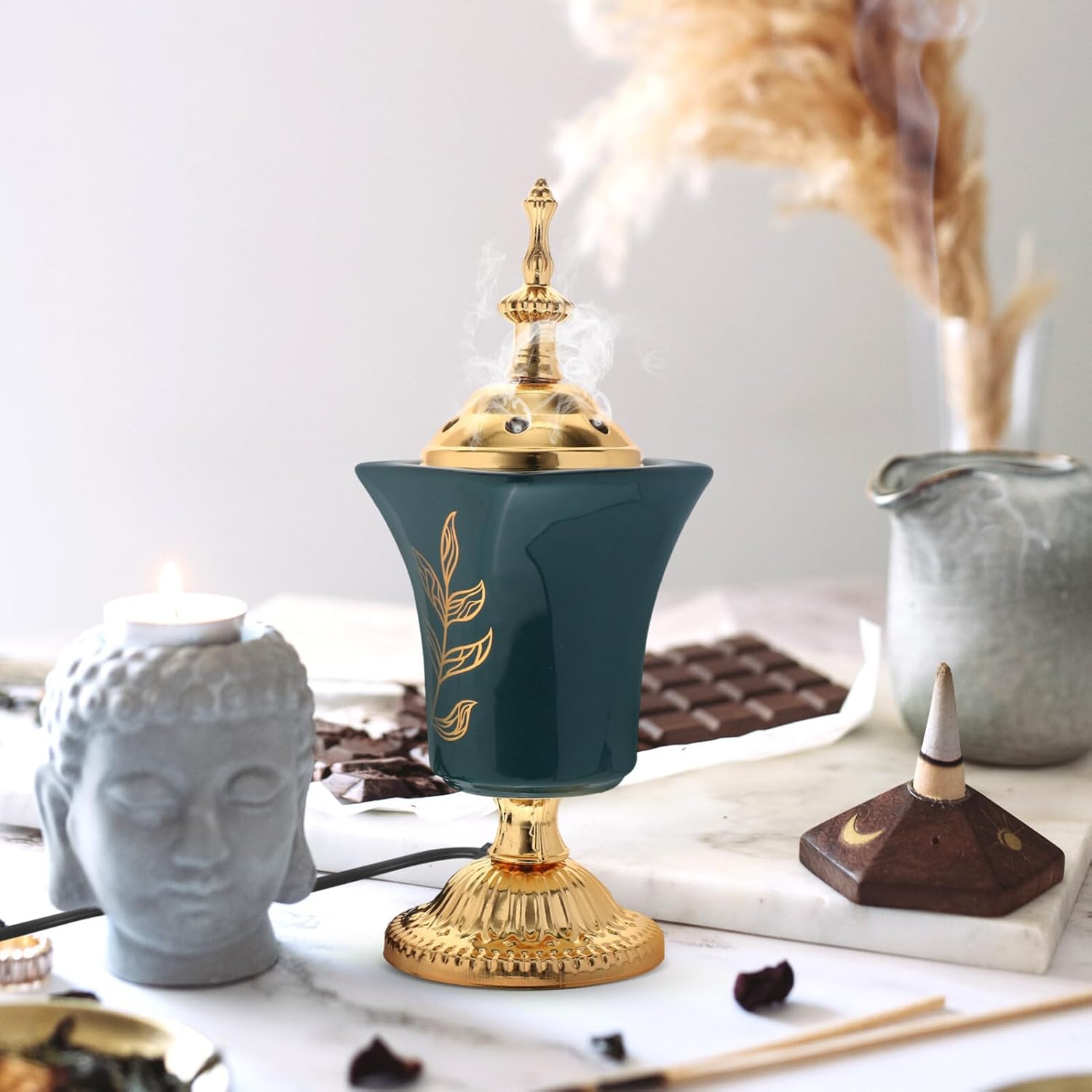 VOSAREA Electric Incense Burner with US Plug